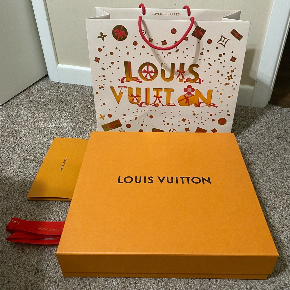 Louis Vuitton Box Lot and Christmas Edition Bag